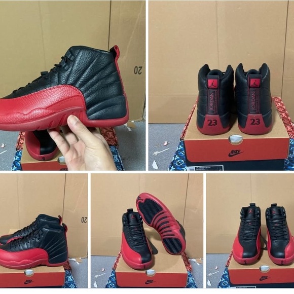 Jordan 12 Flu game Athletic Shoes